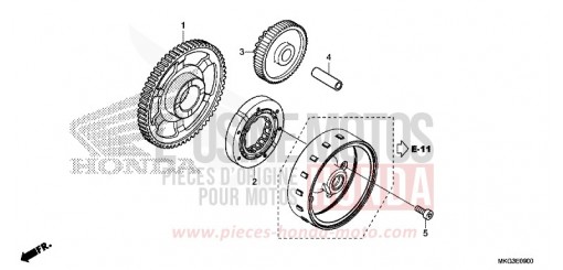 EMBRAYAGE DE DEMARRAGE CMX500AK de 2019